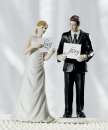 Read My Sign Wedding Cake Topper - Groom